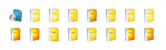 微软2007产品包装图标专辑预览